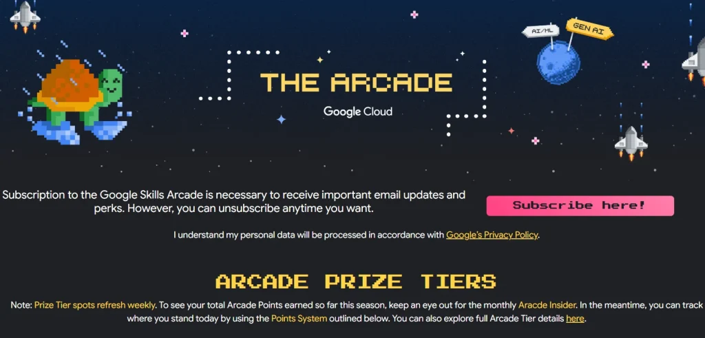 google arcade